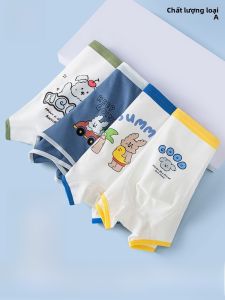 MiiOW | Quần lót nam trẻ em Catman Quần lót cotton nguyên chất A-Class Quần đùi cạp giữa cho bé trai Quần lót cotton thoáng khí thấm hút