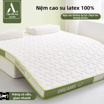 XINSHUO | Nệm cao su 1.5m x 2.0m mút hoạt tính cho phòng ngủ giường tatami
