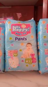 [TERMURAH] Popok Bayi Baby Happy Body Fit Pants