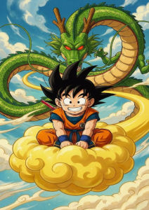 Bandai | Dragon Ball Anime Characters Oil Painting By Numbers Home Decor Modern Wall Decor for Living Room Bedroom Gift No Frame