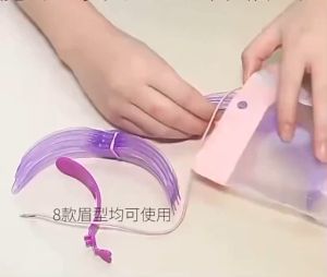 8pcs/Set EYEBROW SHAPER SET GOOD QUALITY KM