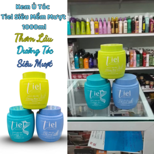 Kem ủ tóc hấp dầu Tiel - 1000ml  Siêu mềm mượt tóc  siêu thơm.