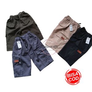 Celana Pendek Anak Cargo Usia 1 Sampai 8 Tahun / Celana Chino Pendek Cargo Anak Laki-Laki