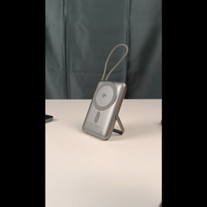 KIYOSO Q006LF Wireless Qi2 Power Bank 10000mAh PD20W/SCP22.5W Quick Charge Powerbank Fast Charging
