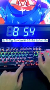 Bàn Phím Cơ Gaming Cao Cấp T907 Esports Pro Nâng Cấp Có 20 Chế Độ Led Khác Nhau Chơi Game PUBG LOL Đột Kích Trên Máy Tính PC Laptop Phím Cơ Blue Switch - Lazada