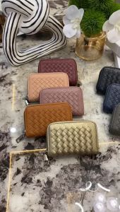 Dompet Kartu Wanita/Pria Bahan Anyam