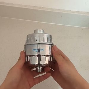 Universal showerhead washing machine faucet filter scale and odor prevention anti peeling and blockage easy installation adsorption and discoloration
