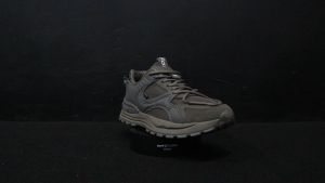 Luckyfanstore Luckyfanstore Sepatu Sneakers Trackers Abu Hitam Tracking  - E10