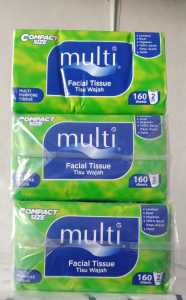 tissu multi 160 sheets 2 play tissu wajah