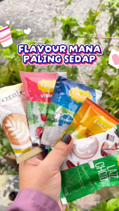 LAZZ Deluxe Goat Milk 20 sachet Original HQ | Kurma Asli Choco Strawberry Cafe Deluxe Orgamilk Plus