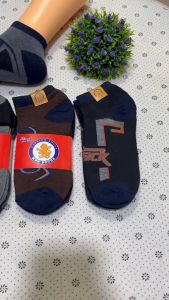 🧦ถุงเท้าข้อสั้นของผู้ชายลายsport 💥 โหลละ100-105฿ มี12คู่ 💥 เนื้อผ้าหนาดี งานไทยใส่ได้ถึงเท้า 45 สินค้าคละสีคละลาย