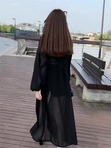 Thời Trang Sành Điệu Áo Dài Tay Nữ Áo Sơ Mi Rộng Rãi Phù Hợp Với Mùa Hè 2024 Phong Cách Chống Nắng Thời Trang Phiên Bản Hàn Quốc Mặc Đi Làm Văn Phòng