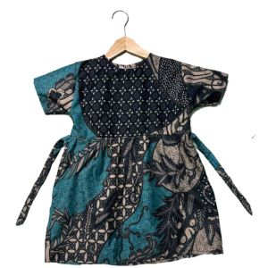 Baju Dresss Batik Anak Perempuan Umur 1 sampai 7