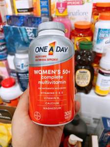 Viên Uống Vitamin Tổng Hợp Và Khoáng Chấy One A Day Women Loại 300 Viên Của Nữ Trên 50 Tuổi Của Mỹ - Date 12/2027