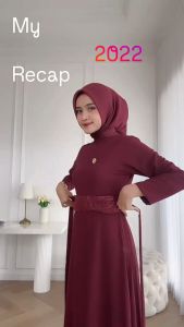 BISA COD - BEST SELLER GEORGINA DRESS BUSUI FRIENDLY!! INNER DRESS + OUTER FREE OBI BELT LEBARAN SERIES DRESS KONDANGAN DRESS PESTA DRESS BRIDESMAID DRESS LAMARAN DRESS LEBARAN TERBARU 2023
