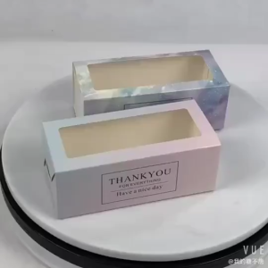 10pcs Cake Box Loaf Box Banana Bread Box Packaging Material Korean Donut Box Pastry Box Cupcake Brownies Box