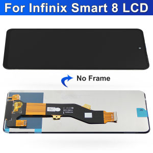 For Infinix Smart 8 LCD Screen with Touch Digitizer Assembly 6.6 Replacement for X6525 Mobile Phone Part