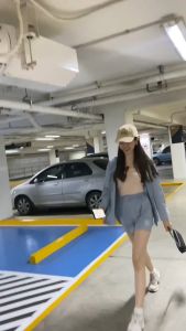 สีใหม่ SLYQ FLORIST SHIRT & SHORTS SET เซ็ตเสื้อเชิ้ตแขนยาวกับกางเกงขาสั้นปักโลโก้ เสื้อเชิ้ตโอเวอร์ไซส์