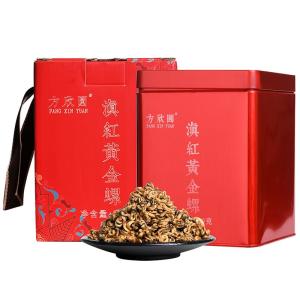 FANGXINYUAN | Top-grade Single Bud Yun Nan Fengqing First Spring Premium Red Tea Gold Screw Shape