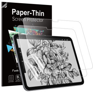 MoKo Paper Screen Protector for iPad Air 11 Inch M3 2025/M2 2024 (Air 7th/6th Generation)  Write and Draw Like on Paper Anti-Glare Matte PET Film Anti-Scratch Compatible with Apple Pencil( 2 Pack)