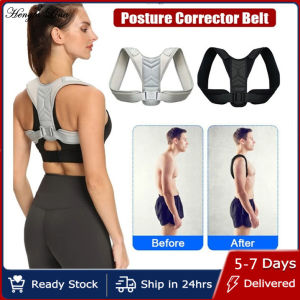 Hengfa Lina Adjustable Posture Corrector Back Brace Comfortable Posture Trainer for Spinal Alignment Posture Support Humpback Straightener