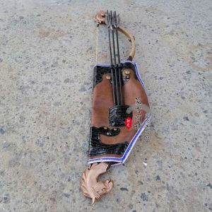 Mongolian Bow and Arrow Inner Mongolia Special Horse Head Bow and Arrow Mongolian Bag Decorations Kids Bow and Arrow Crafts Pendent Ornaments