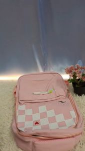 3109 #Korea Backpack High Quality Beg Sekolah / School Bag / Beg Galas / Laptop / College / Bag Sekolah Design Petak