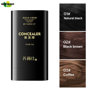 Preferme tóc Touch-Up Stick không thấm nước không thấm mồ hôi không Smudging bao gồm tóc trắng không dễ dàng decolorized tóc son thỏi màu với lược bí