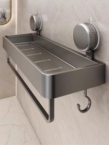 ตู้ครัวเรือนแบบติดผนัง ตู้เสื้อเชิ้ตในห้องน้ำแบบดูดซับ ไม่ต้องเจาะ ตู้เสื้อเชิ้ตแบบแขวน ตู้เสื้อเชิ้ตสำหรับใช้ในชีวิตประจำวัน ตู้เสื้อเชิ้ตแบบพกพา