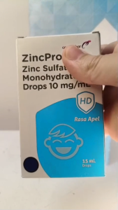 ZincPro Drops 15ml Rasa Apel Terapi Pelengkap Diare