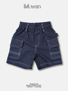 Boys Summer Casual Cotton Shorts Fake Denim Lightweight Childrens Clothing Babys Simulation Jeans Short Pants for Boys
