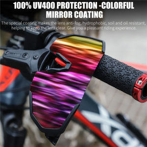 West Biking | WEST BIKING Polarized Cycling Glasses Lightweight UV400 Windproof Sports Goggles with 3 Replaceable Lenses for Fishing Driving
