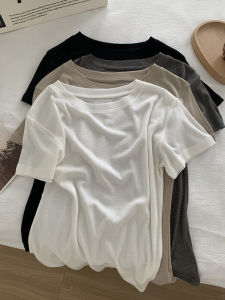 CHOEFULYN | Slimming Vintage Style Basic Tee Shirt