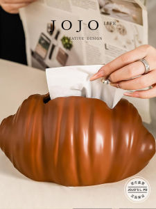 Modern Minimalist Ceramic Tissue Box Decorative Bathroom Living Room Luxury Ornament Storage Simple Style Home Decor Accessories