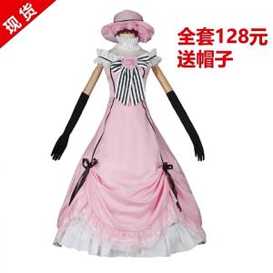 2024 สีดำมัคนายก ไชร์ cos เสื้อผ้า เดรสกระโปรง โรบิน cosplay เสื้อผ้า เสื้อผ้าของขวัญ