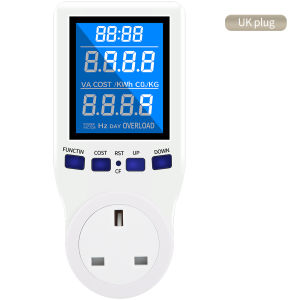juan juan | AC Digital Wattmeter LCD Socket Power Meter Electricy consumption Energy Meter Electricity Meter Electricity Usage Monitor Plug