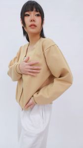 SWEPO Cardigan JENNIE Size M-XXL: Nyaman & Elegan