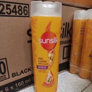 Sunsilk Shampoo Soft and Smooth Black Shine Hello Lembut 70 ml 160 ml 320 ml shampo Anti Ketombe Rambut Rontok Hijab