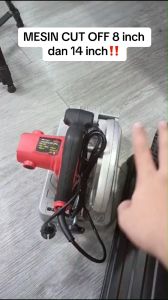 MODEL MAKTEC CUT OFF 14 INCH MACHINE AB88-14FW - Mesin Cut Off - Chop saw Potong besi 14 inch