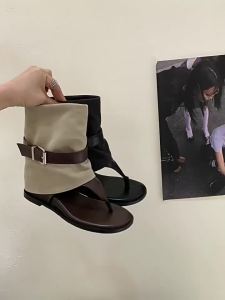 Height Increasing Slimming Toe-post Sandals