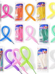 Thickened Long Balloon 100pcs Magic Weaving Doll Shape Balloons DIY Bouquet Non-explosive Festival Celebration Supplies
