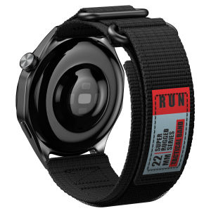22mm/20mm/24mm Universal Rugged Watch Band - 22mm Nylon Double-Loop Strap- Quick Release Strap for Men Women
