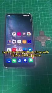 ไดรฟ์แฟลชยูเอสบี ซี 2 TB 2 ใน 1 OTG USB 3.0 + ไดรฟ์หน่วยความจำแบบ Type C สำหรับสมาร์ทโฟน Android คอมพิวเตอร์ แท็บเล็ต พีซี