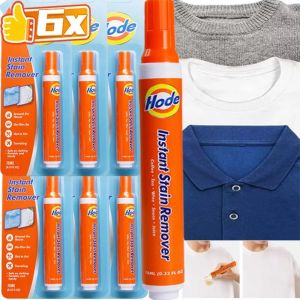6Pcs Quần Áo chất tẩy vết bẩn Bút Xách Tay Không Có-Rửa Tại Chỗ Bút xóa Khẩn Cấp Bút xóa S Cho Quần Áo Cà Phê Dầu Ma Thuật chất tẩy vết bẩn