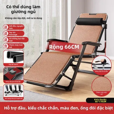 Ghế Ngả lưng Gấp Đơn Cho Nghỉ Trưa Tại Nhà Và Văn Phòng