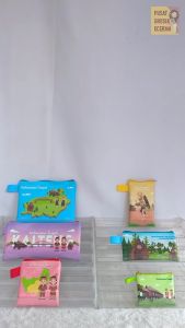 Kalimantan Tengah Dompet Landmark Souvenir Oleh Oleh Mini Wallet Negara Dompet Panjang Pouch Mouse Pad KalTeng