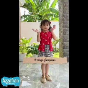 Kebaya Jumputan | Kutu Baru Anak Perempuan & Dewasa | Baju Katun Batik Tradisional Adat Jawa Sunda