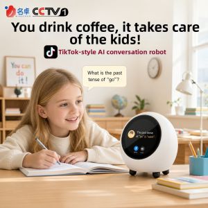 MINGZHUO | Desktop Learning Chat AI Robot Toy 5th Generation