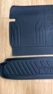 Thảm lót cốp xe Vinfast VF3  nhựa dẻo đàn hồi dày dặn chống thấm nướcdễ vệ sinh