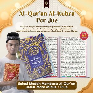 Al Quran Hafalan Per Juz Ukuran Jumbo A4 Al Kubro Isi 30 Buku